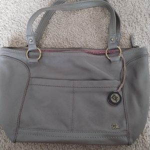 The Sak leather shoulder bag.